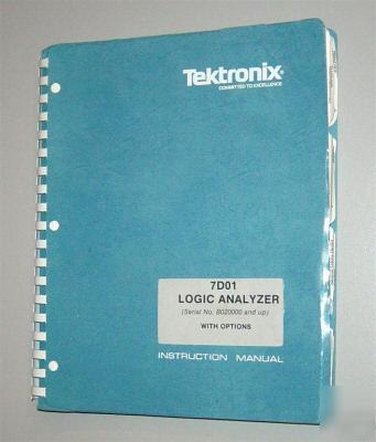 Tektronix tek 7D01 orig service - ops manual b-020000