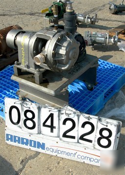 Used: nash hytor liquid ring vacuum pump, model AL574,