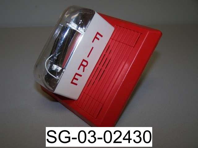Wheelock mt-24-lsm-vfr multitone strobe 15/75CD red
