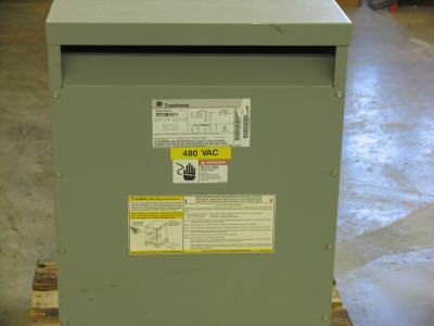 Ge brand single phase transformer 25.0 kva 5.9%imp 