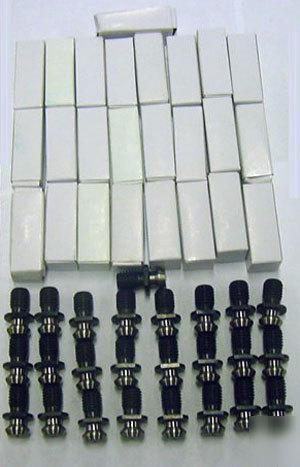 25 pc cincinnati cat 40 x 45 deg. coolant pull stud