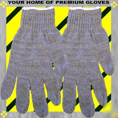 48 large standard grey knit grey work glove go get done