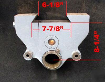 Cincinnati arbor support for high power/dual power mill