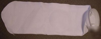 Lot of 7 - 50 micron size 2 polyester felt filter bag