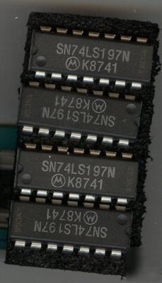 Military spec ic SN74LS197N motorola electronic part