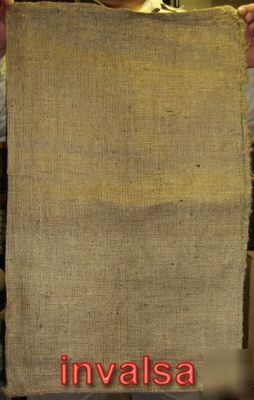 New bushel size industrial shipping burlap yute bag