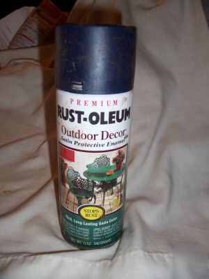 New rustoleum navy blue 7728 spray paint rare color 