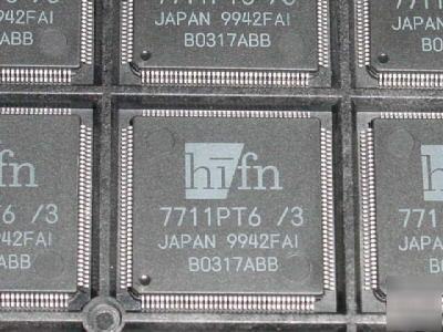 10 pcs. hifn# 7711PT6/3, qfp package