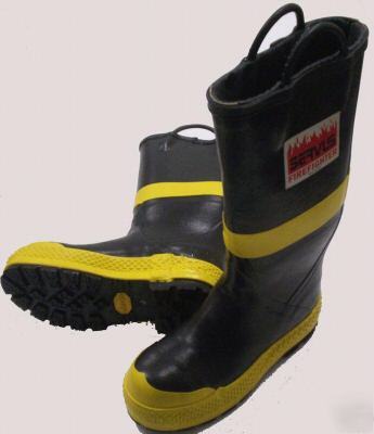 Servus 1492 rubber firefighting boot 6-narrow