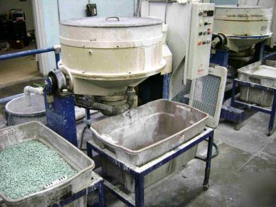 Tipton vibratory centrifugal disc machine - 