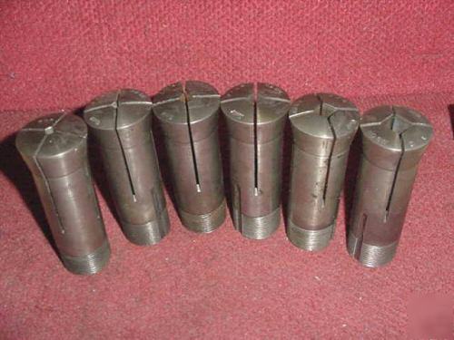 8W/8WN wade lathe square collets, hardened & ground