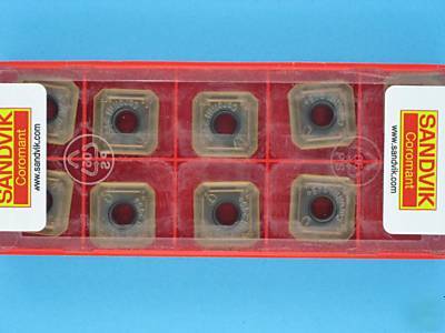 10 sandvik carbide milling inserts R245-12 T3 e-ml 1030