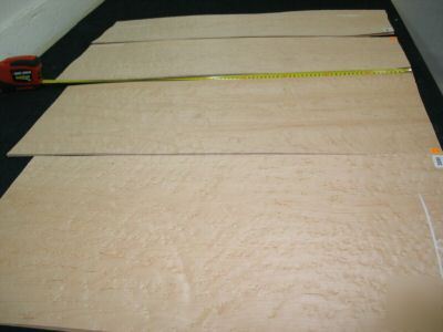 Nice birdseye maple veneer 26 sq ft lot 3090