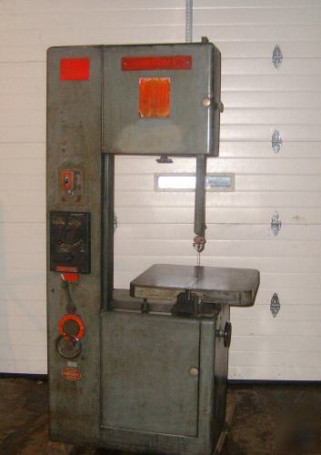 Powermatic vertical bandsaw 87 riser metal band saw 