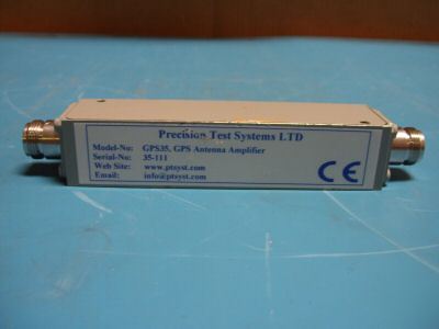 Precision test system GPS35 antenna amplifier