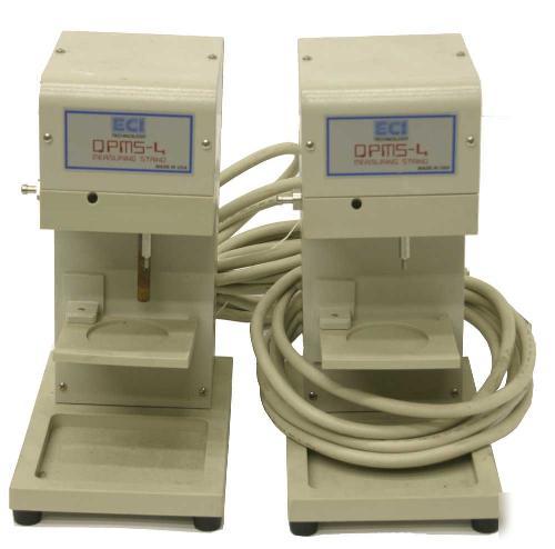 Eci qpms-4 plating bath measuring stand 4CE lot of 2