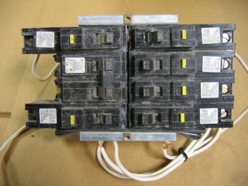 Lot of square d gfi breakers 20 amp and 30 amp