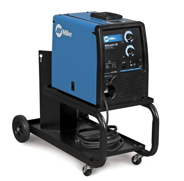 Miller millermatic 180 mig welding pkg w/cart 907312011