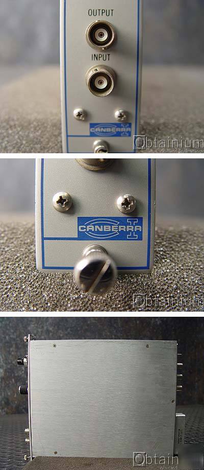 Canberra 1461 biased amp nim bin 
