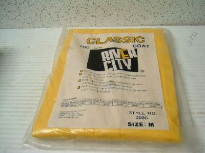 Rain suit, quality .35MM pvc size medium <209