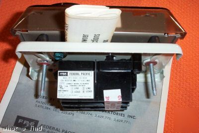 New fpe line voltage heating thermostat HPT275 40-85Â°f