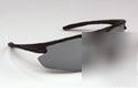 12 safety glasses point black silver mirror wrap lot
