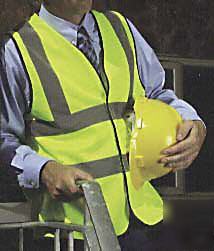 Personalised hi vis vest workwear security clothing 