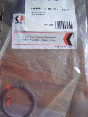 Retaining ring graco paint spray parts 