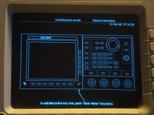 Tektronix AWG2005 arbitrary waveform generator