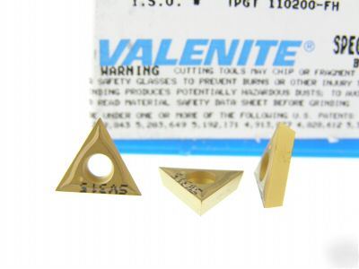 100 valenite tpgt 21.50-fh SV315 carbide inserts N259