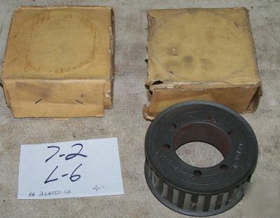 2 browning pulley gearbelt sd bushing p/n 26H150SD 