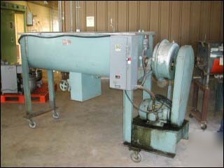 12 cu ft abbe ribbon blender, s/s, 5 hp - 21056