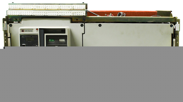 Cutler-hammer MDS84N 3 pole 4000 amp frame with house