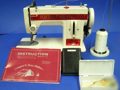 New industrial heavy duty walking foot sewing machine 