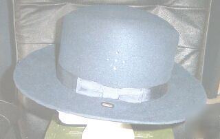 New /unused va. state troopers stetson, winter-felt