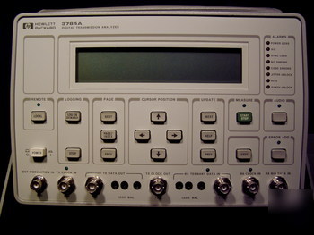 Hp 3784A digital transmission analyzer option 006
