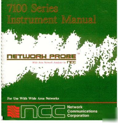 Network communications corporation 7100 series manual
