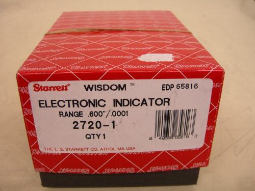 Starrett 2720-1 wisdom series digital indicator