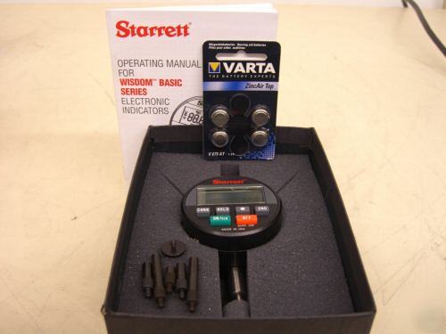 Starrett 2720-1 wisdom series digital indicator