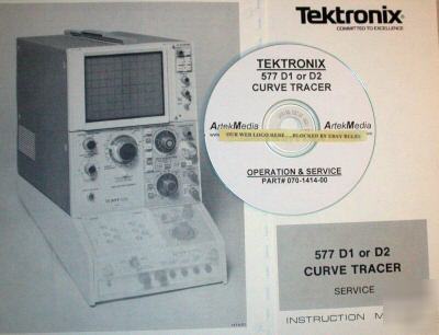 Tek 577 D1 & 577 D2 instruction manual (service)