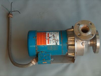 Goulds centrifugal wat pump 1 1/2 hp 1 1/4 x 1 1/2 - 6 
