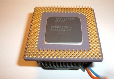 Intel pentium cpu: 166MHZ mmx 2.8V 66MHZ bus free ship 