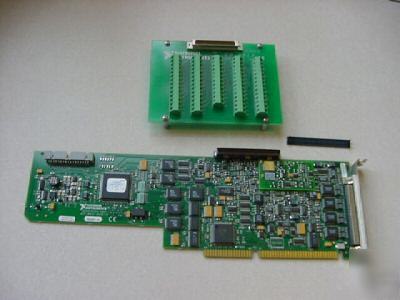 National instruments at-mio-64E-3 64 channel daq card