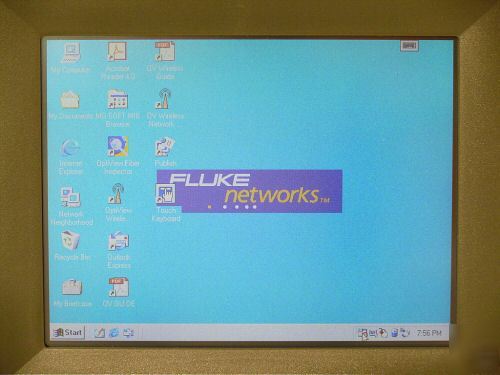 Fluke optiview pro gigabit integrated network analyzer