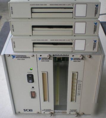 National instruments scxi-1000 scxi-1102B scxi-1162 etc