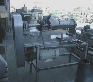 Extructor, rietz, re-6, s/st, jkt, 10 hp, (2),