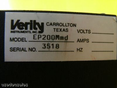 Lam research verity EP200 .2 meter monochromator 4520 i