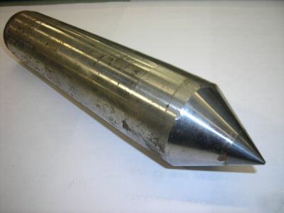 Lathe dead center #5 morse taper carbide tipped 