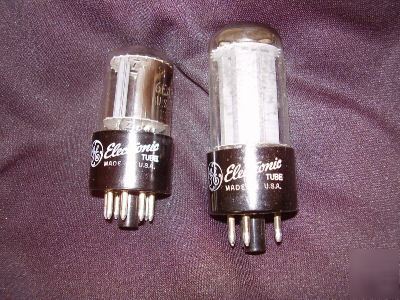 Radio tubes and accessories tubes 6EA7, 5Y3...ge