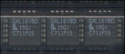 16V8 / GAL16V8D15QJ / GAL16V8 / electrically-erasable